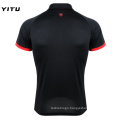 Moisture Wicking Dry Fit Polo Shirt Black Polyester